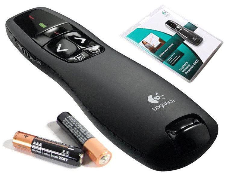 BÚT TRÌNH CHIẾU LOGITECH R400 Chính Hãng