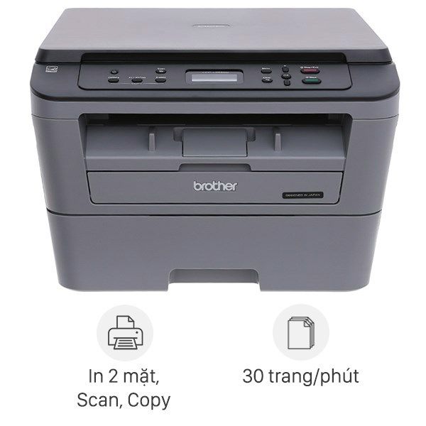 MÁY IN BROTHER DCP-L2520D (In 2 mặt/Scan/Copy) Chính Hãng
