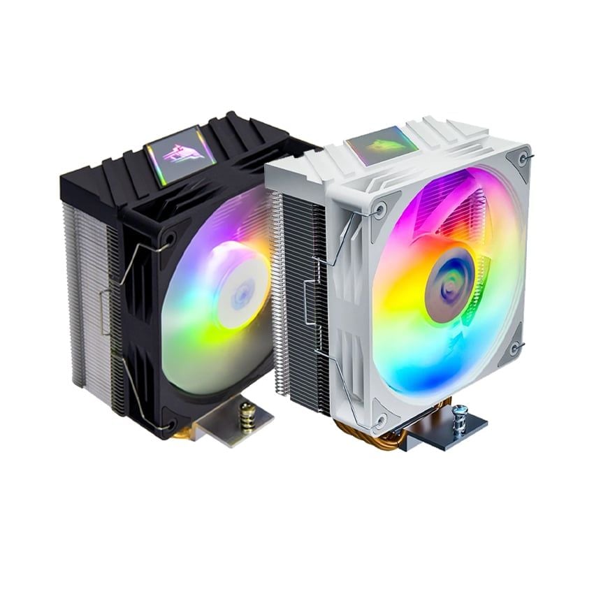 FAN CPU Leopard K400 LED -115x/1200/1700/AMD- Đen