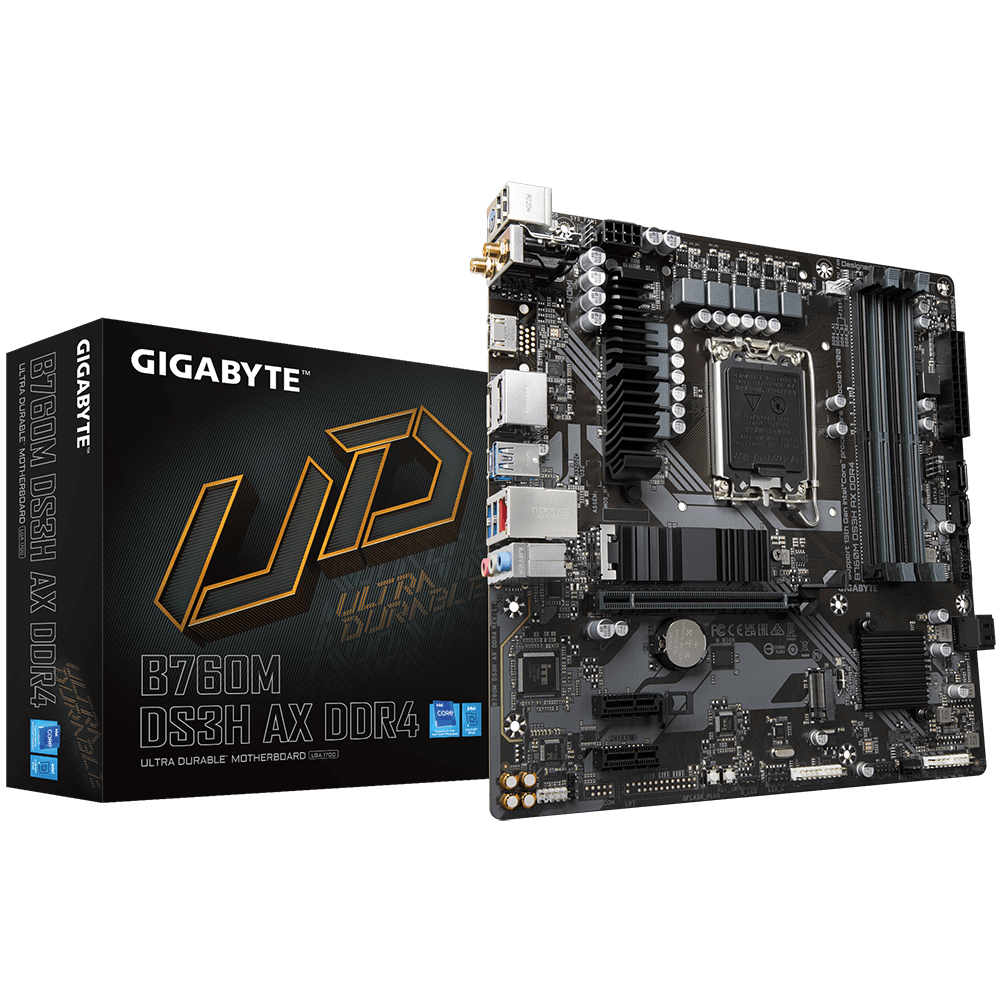 MAIN GIGABYTE B760M DS3H AX (RAM 5) Chính Hãng