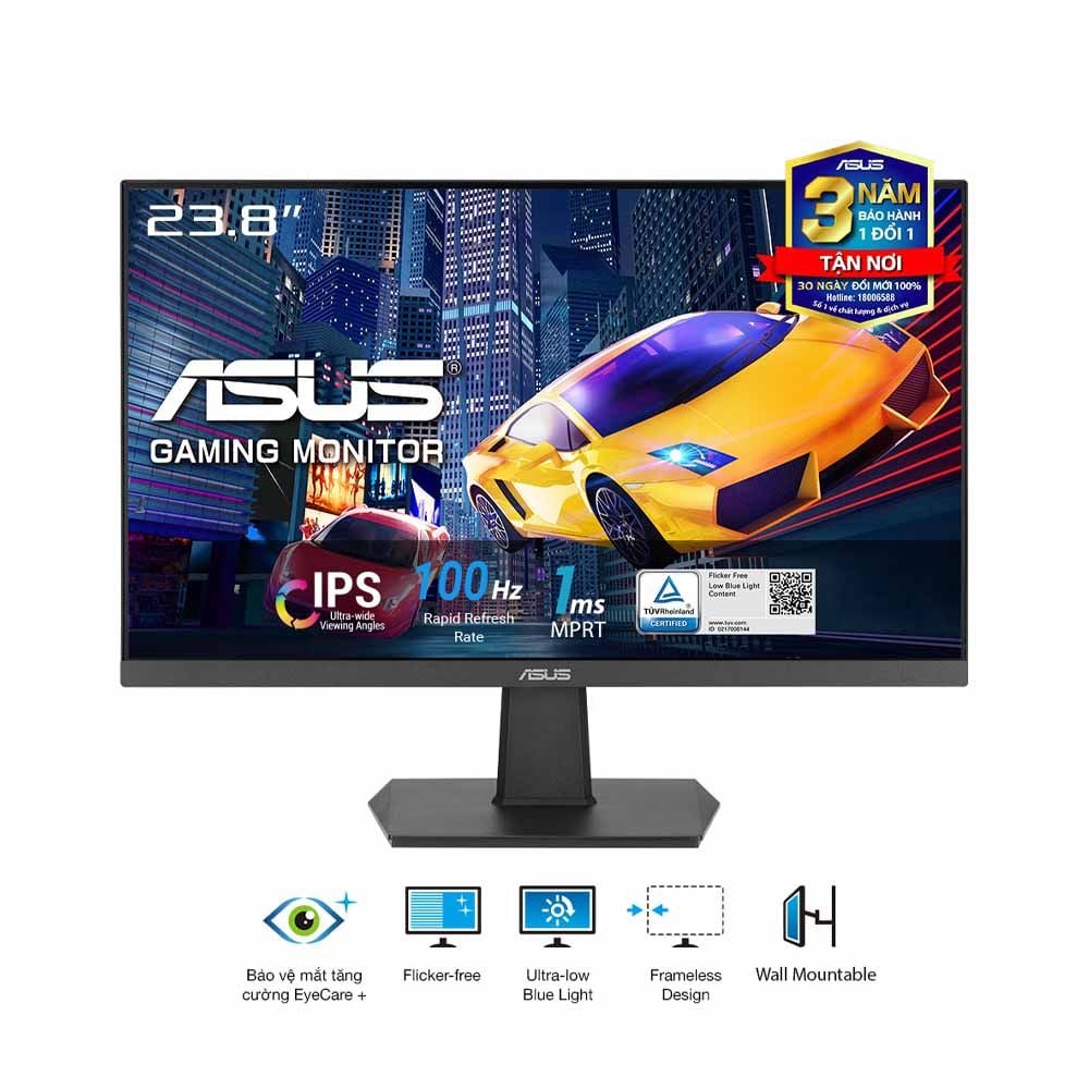 LCD 24” ASUS VA24EHF Chính Hãng